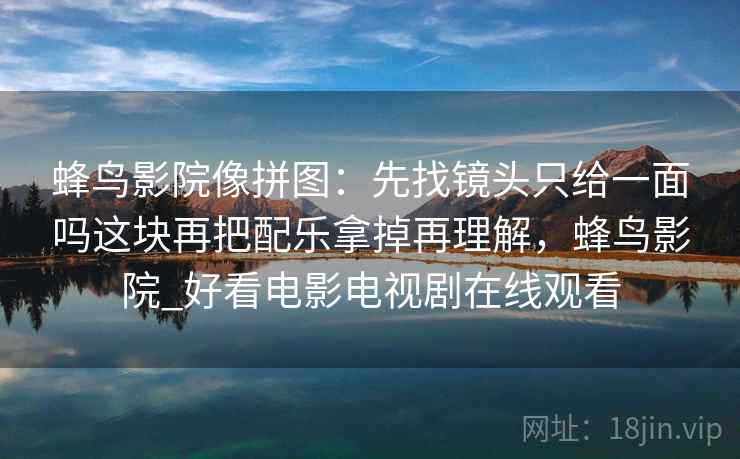 蜂鸟影院像拼图：先找镜头只给一面吗这块再把配乐拿掉再理解，蜂鸟影院_好看电影电视剧在线观看
